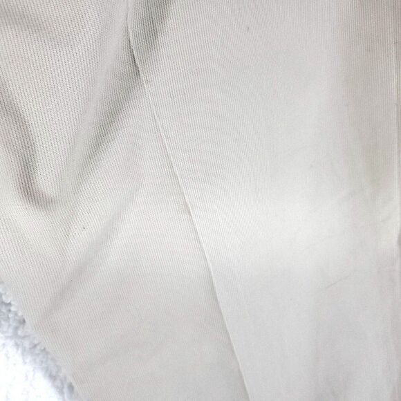 DAMAGED Banana Republic Cotton Denim Cream Tan Jeans 35/32 Mid Rise - Picture 7 of 7